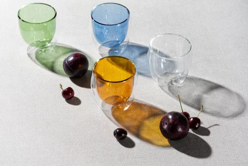 Стакан с двойными стенками Glass Bubble, бесцветный фото 4 Стакан с двойными стенками Glass Bubble, бесцветный фото 4