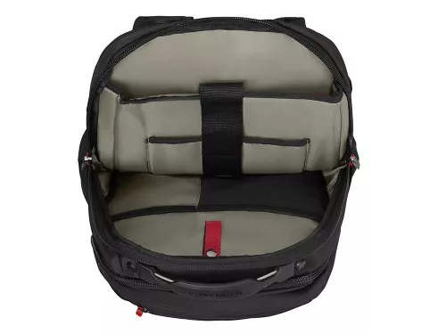 Рюкзак WENGER Cosmic 17, чёрный, переработанный ПЭТ/ПВХ/полиэстер, 34 x 23 x 49 см, 30 л фото 4