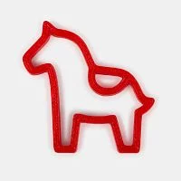 Подвеска «Лошадка с седлом», 3D-печать на заказ