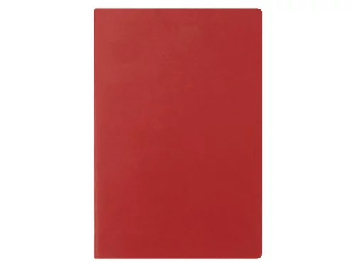 Ежедневник А5 недатированный Megapolis Velvet Flex, красный фото 4