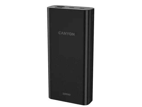 Портативный аккумулятор Canyon PB-2001 (CNE-CPB2001B), черный фото 5