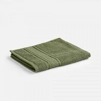 Полотенце махровое Terrychic, среднее, зеленое