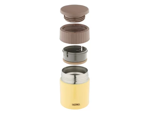 Термос из нерж. стали для еды тм THERMOS JBQ-400-BNN 0.4L, желтый фото 4