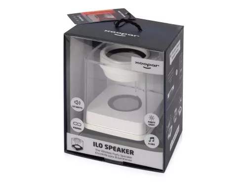 Портативная колонка Xoopar модель iLO Speaker STEREO 10 Вт, белый фото 12 Портативная колонка Xoopar модель iLO Speaker STEREO 10 Вт, белый фото 12
