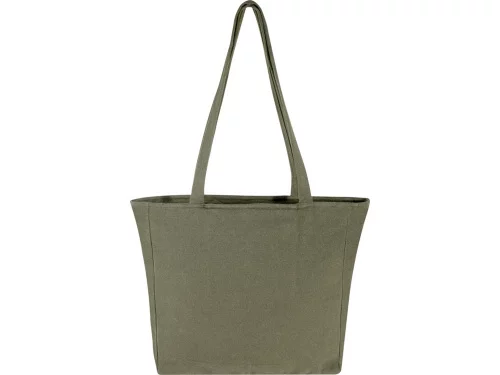 Weekender эко-сумка из переработанного материала Aware™ плотностью 500 г/м² - Зеленый фото 2