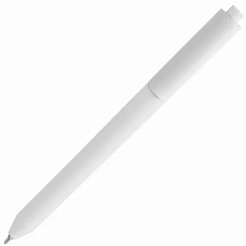 Ручка шариковая Pigra P03 Mat, белая фото 3