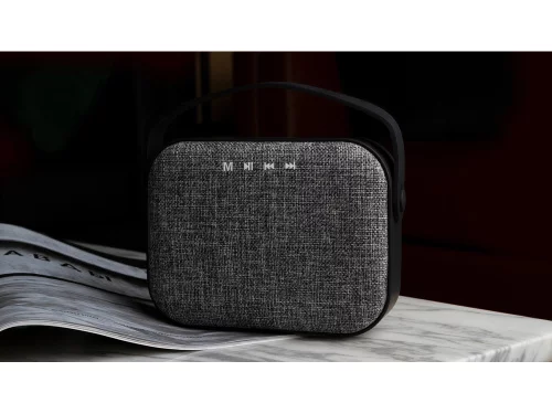 Портативная колонка Rombica Mysound Mia с логотипом, серый фото 10