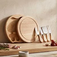 Подарочный набор для сыра в деревянной упаковке Reggiano (P)