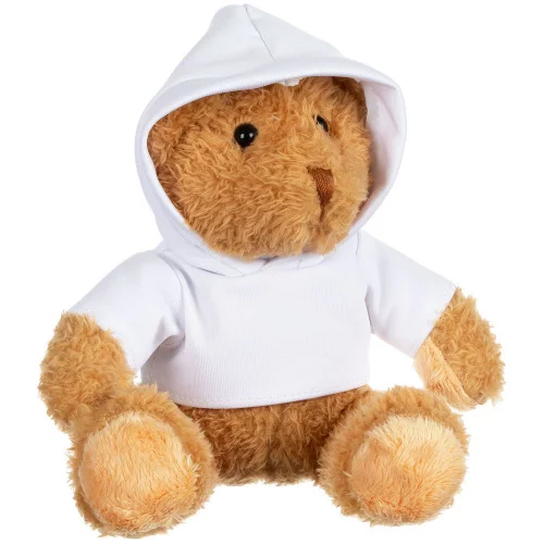 Мягкая игрушка «Мишка Cuddleton» в белом худи фото 2 Мягкая игрушка «Мишка Cuddleton» в белом худи фото 2