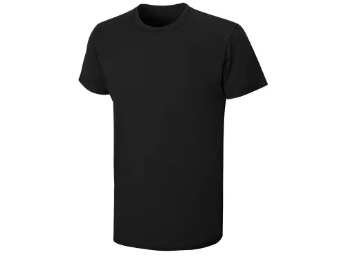Футболка HD Fit короткий рукав с эластаном, мужская, чёрный фото 5