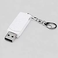 Флешка USB 3.0 Варуна на 32 ГБ, крапчатый белый
