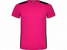 Спортивная футболка Detroit мужская, яркая фуксия/черный