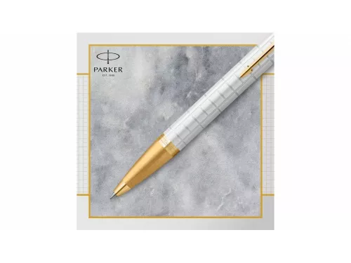Шариковая ручка Parker IM Premium K318 Pearl GT, стержень: M, цвет чернил: blue, в подарочной упаковке. фото 4 Шариковая ручка Parker IM Premium K318 Pearl GT, стержень: M, цвет чернил: blue, в подарочной упаковке. фото 4