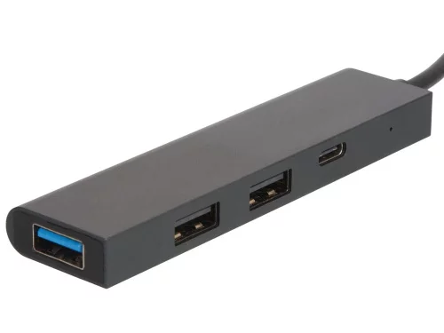 USB-концентратор Command, серый фото 2