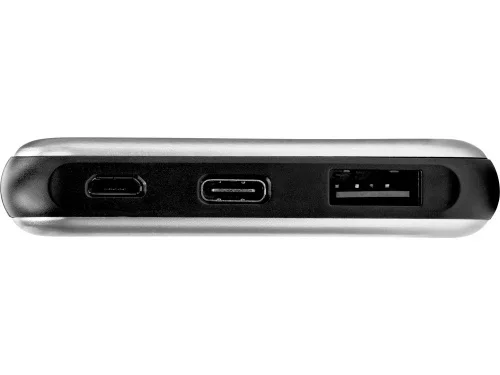 Внешний аккумулятор Forge v.2, металл, 10000mah, серебристый фото 3 Внешний аккумулятор Forge v.2, металл, 10000mah, серебристый фото 3