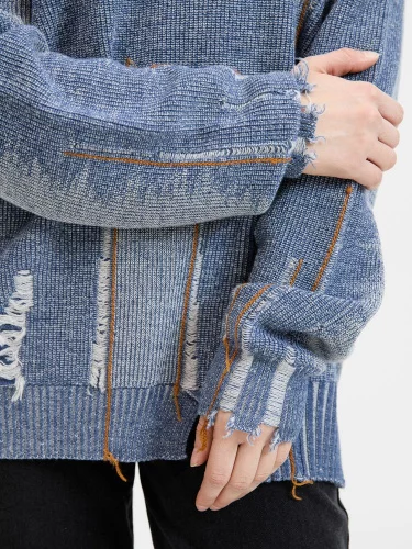 Джемпер Denim на заказ, полушерсть фото 16