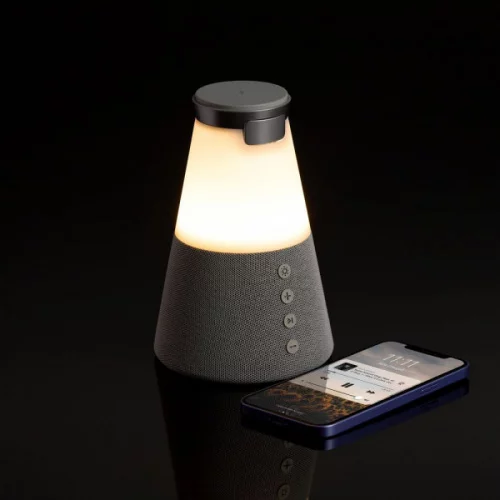 Bluetooth-колонка с беспроводной зарядкой и подсветкой Cone Sonance фото 7