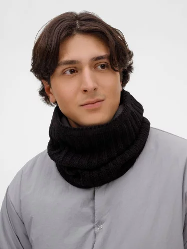 Снуд ComFleece, черный фото 5