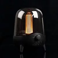 Беспроводная колонка с подсветкой soundFlicker, черная