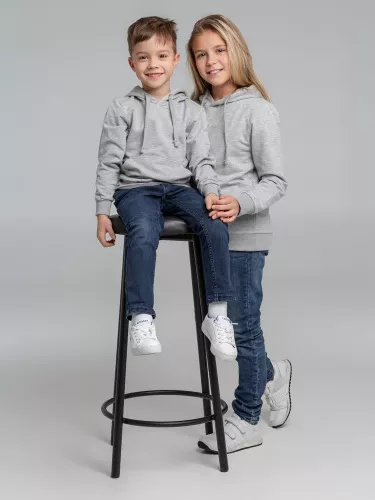 Худи детское Kirenga Kids 2.0, серый меланж фото 12