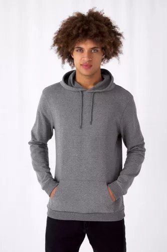 Толстовка с капюшоном унисекс Hoodie, бежевая (nude) фото 3