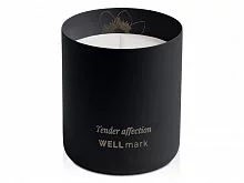 Ароматическая свеча Wellmark Tender Affection - сплошной черный