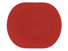 ПАТЧ ОВАЛ soft-touch (красный) 6,0 х 5,0 см