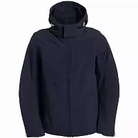 Куртка мужская Hooded Softshell темно-синяя
