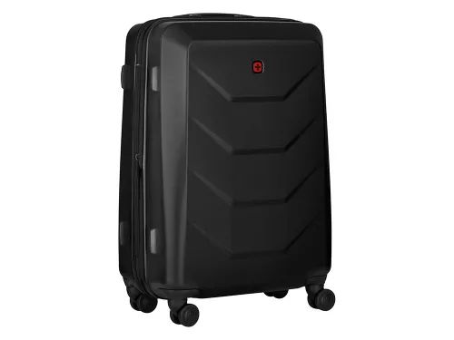 Чемодан WENGER Prymo, чёрный, средний, 45х65х26 см, 59 л, ABS+PC фото 2