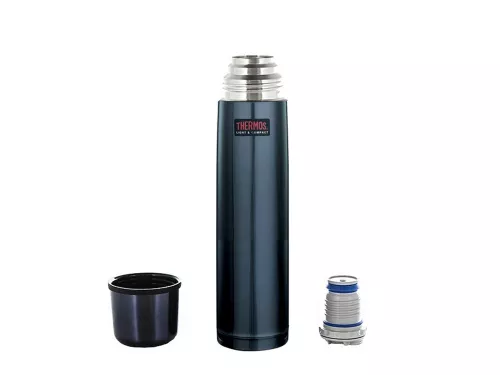 Термос из нерж. стали тм THERMOS FBB-1000BC Midnight Blue 1,0L фото 2 Термос из нерж. стали тм THERMOS FBB-1000BC Midnight Blue 1,0L фото 2