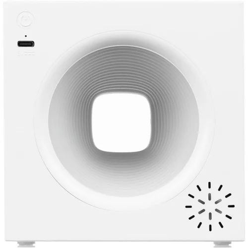 Bluetooth-колонка с подсветкой Volumetric, белая фото 4