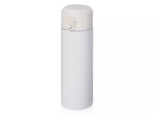 Вакуумная термокружка Waterline c кнопкой Guard, 400 мл, белый Вакуумная термокружка Waterline c кнопкой Guard, 400 мл, белый