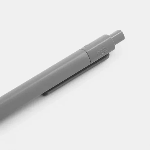 Ручка шариковая Prodir DS4 PMM-P, серая фото 6 Ручка шариковая Prodir DS4 PMM-P, серая фото 6