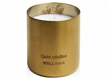 Ароматическая свеча Wellmark Quiet Rebellion - Золотой