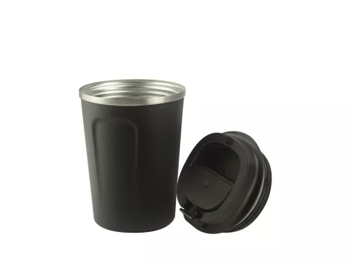 Термокружка CAFe COMPACT, 380 мл, черный фото 3 Термокружка CAFe COMPACT, 380 мл, черный фото 3