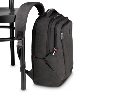 Рюкзак WENGER MX Professional 16, серый, 100% полиэстер, 33х21х45 см, 21 л фото 4