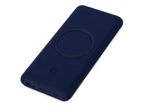 Внешний беспроводной аккумулятор c QC/PD Reload, 10000 mAh, темно-синий (Р) Внешний беспроводной аккумулятор c QC/PD Reload, 10000 mAh, темно-синий (Р)