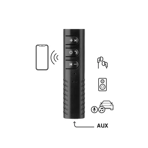 Bluetooth ресивер, BT 5.0, 90 мАч, черный, Deppa фото 2 Bluetooth ресивер, BT 5.0, 90 мАч, черный, Deppa фото 2
