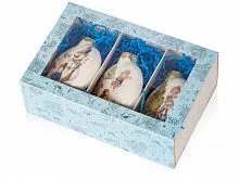 Набор новогодних игрушек, 3 шт 82830