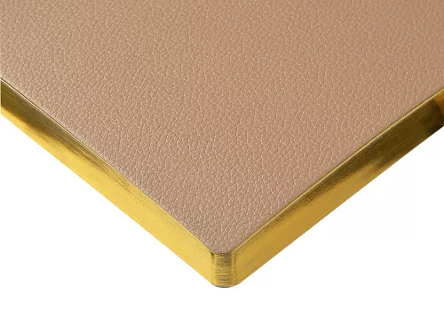 Ежедневник недатированный А5 Total beige с нашивкой, бежевый фото 4