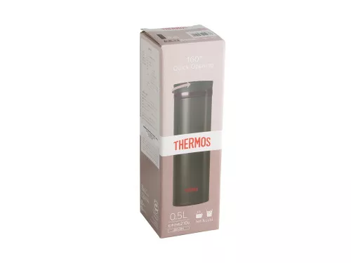 Термос из нерж. стали тм THERMOS JNO-501-ESP 0.5L, коричневый фото 7
