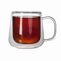 Чашка с двойными стенками Glass First