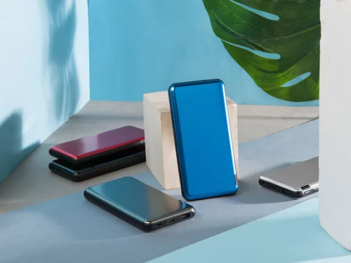 Внешний аккумулятор Forge v.2, металл, 10000mah, красный фото 11