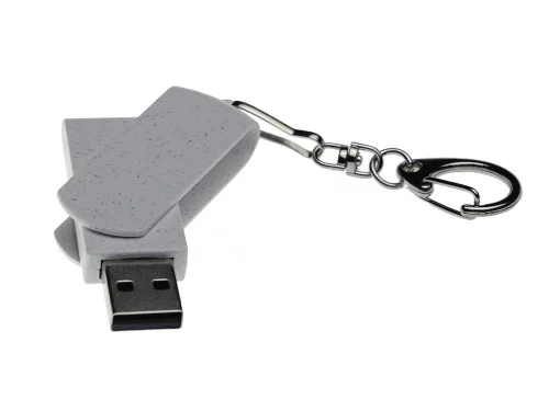 Флешка USB 2.0 Варуна на 64 ГБ, крапчатый белый фото 2 Флешка USB 2.0 Варуна на 64 ГБ, крапчатый белый фото 2