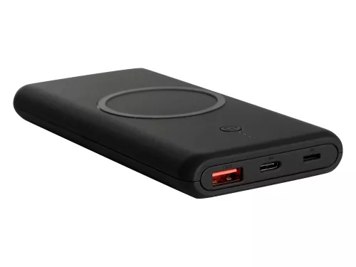 Внешний беспроводной аккумулятор c QC/PD Reload, 10000 mAh, черный (Р) фото 4 Внешний беспроводной аккумулятор c QC/PD Reload, 10000 mAh, черный (Р) фото 4