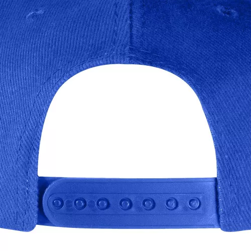 Бейсболка Snapback с прямым козырьком, ярко-синяя фото 2