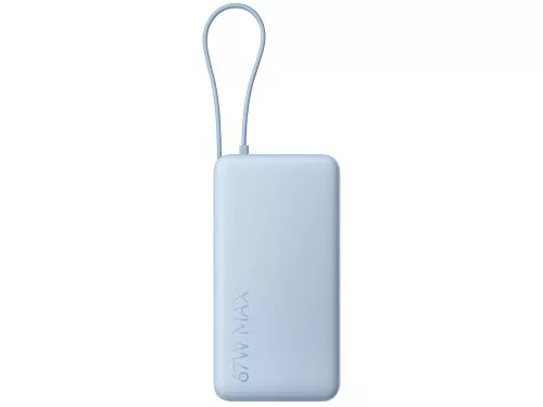 Внешний аккумулятор со встроенным кабелем Xiaomi 67W Power Bank 20000 (Integrated Cable) Ice Blue фото 4 Внешний аккумулятор со встроенным кабелем Xiaomi 67W Power Bank 20000 (Integrated Cable) Ice Blue фото 4