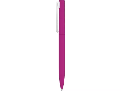 Шариковая ручка  Bright F Gum soft-touch, розовый фото 4