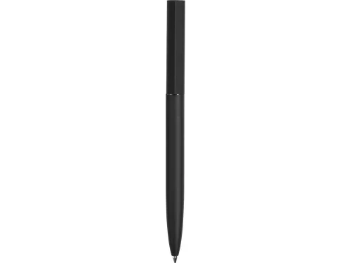 Шариковая металлическая ручка Minimalist софт-тач, черный фото 6