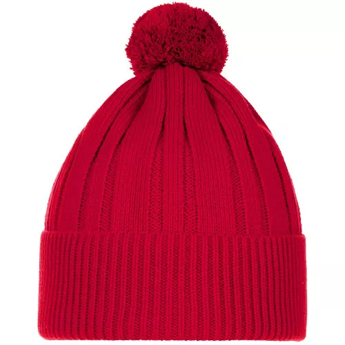 Шапка Knit Beat, красная фото 2